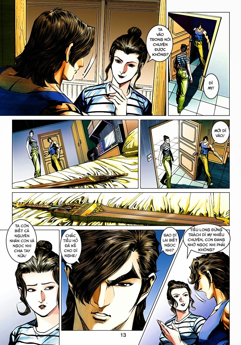 Truyện Tranh Tân Tác Long Hổ Môn trang 4