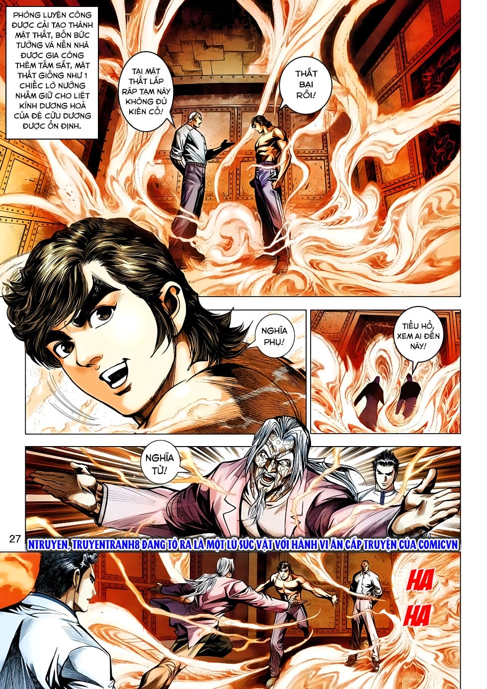 Truyện Tranh Tân Tác Long Hổ Môn trang 4