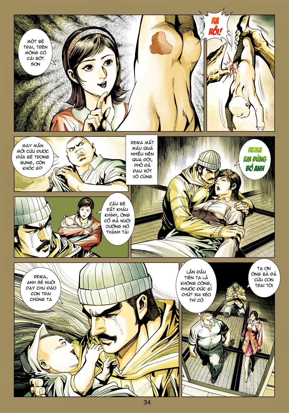 Truyện Tranh Tân Tác Long Hổ Môn trang 4