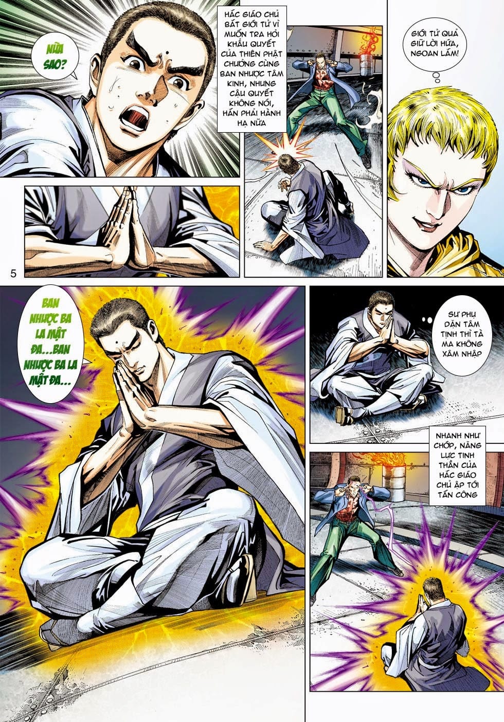 Truyện Tranh Tân Tác Long Hổ Môn trang 4