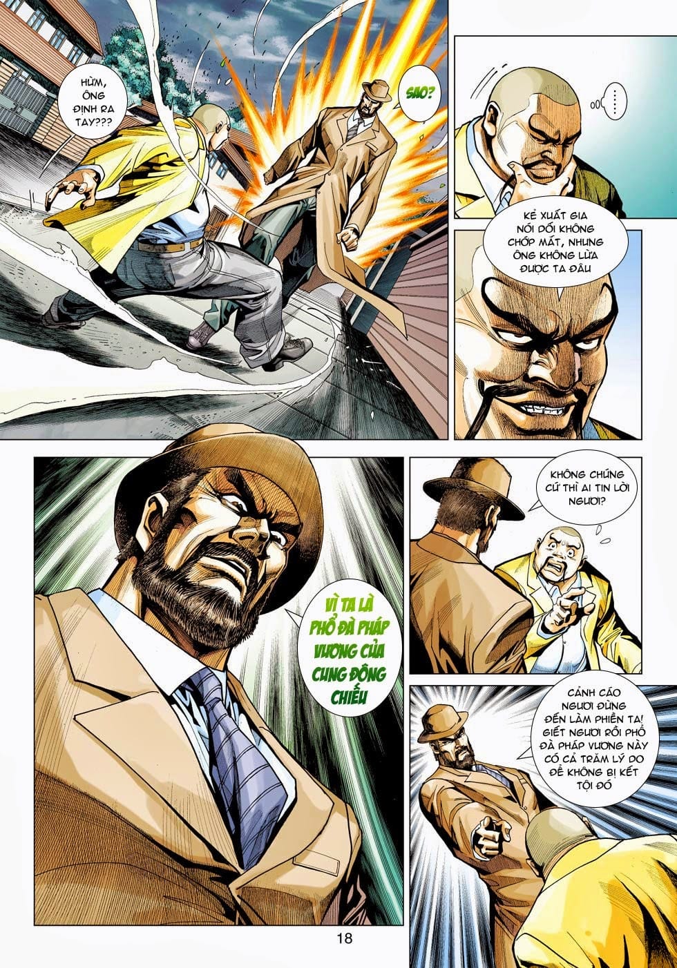 Truyện Tranh Tân Tác Long Hổ Môn trang 4