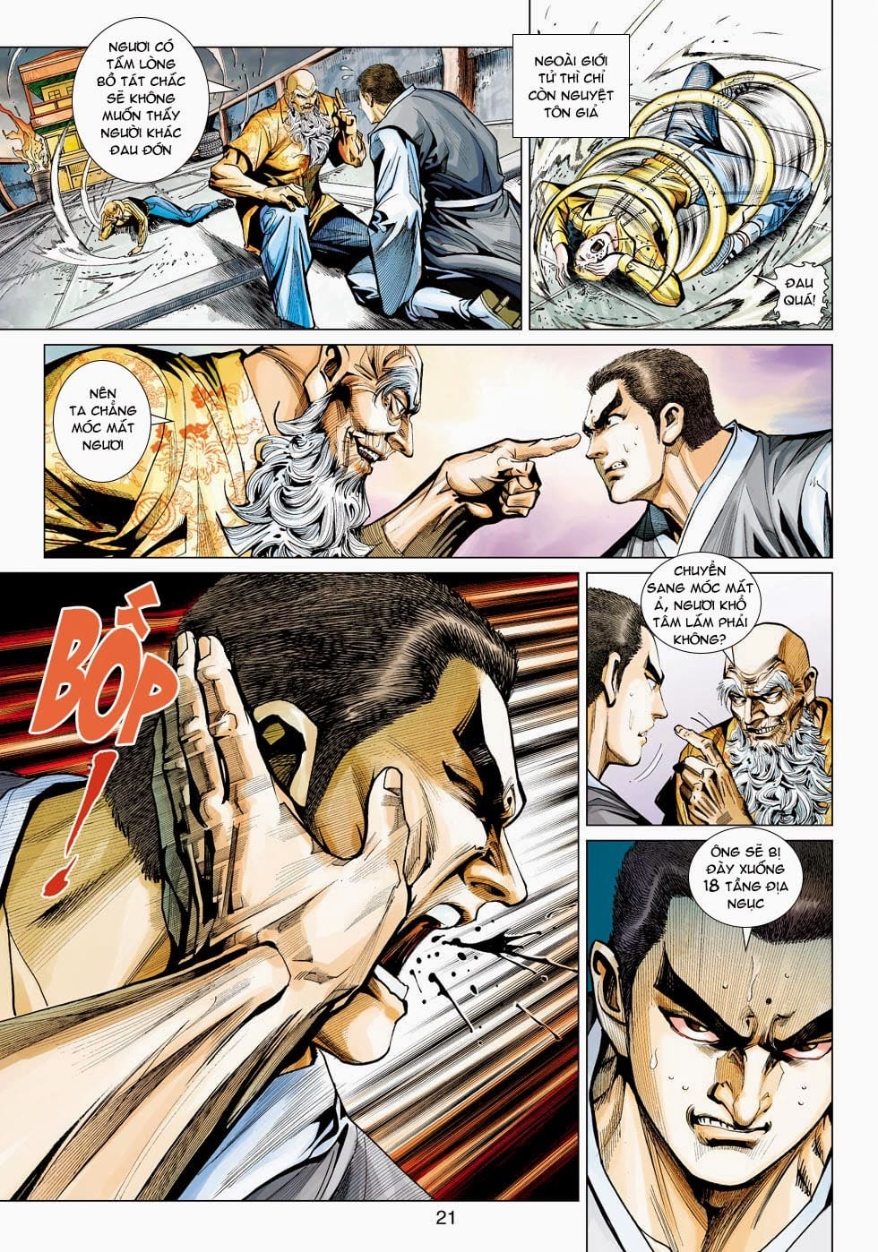 Truyện Tranh Tân Tác Long Hổ Môn trang 4