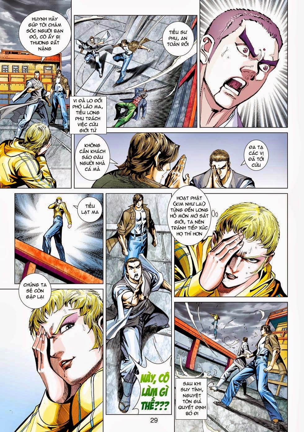 Truyện Tranh Tân Tác Long Hổ Môn trang 4