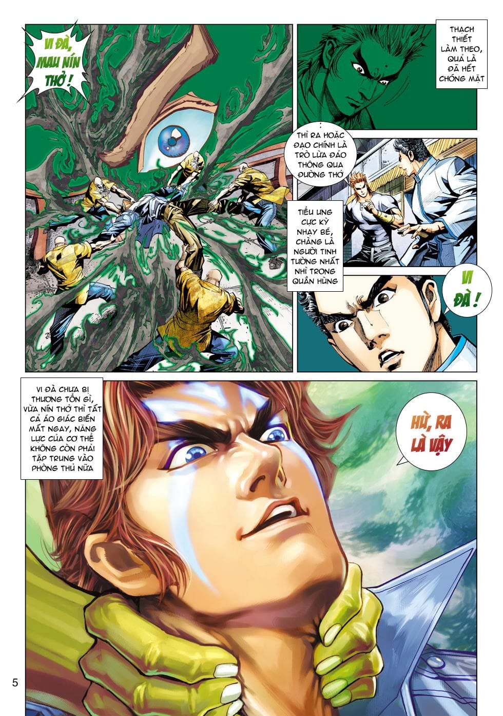 Truyện Tranh Tân Tác Long Hổ Môn trang 4