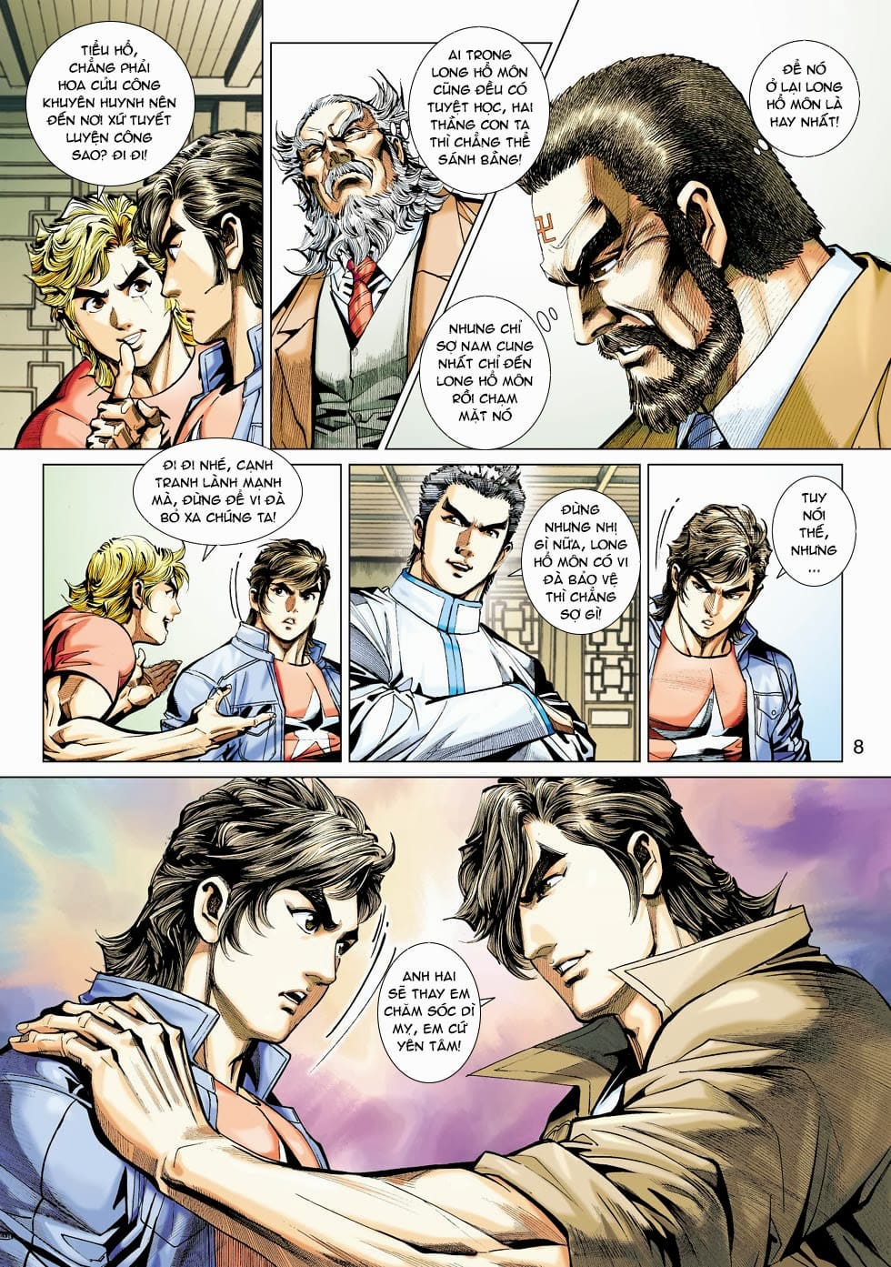 Truyện Tranh Tân Tác Long Hổ Môn trang 4