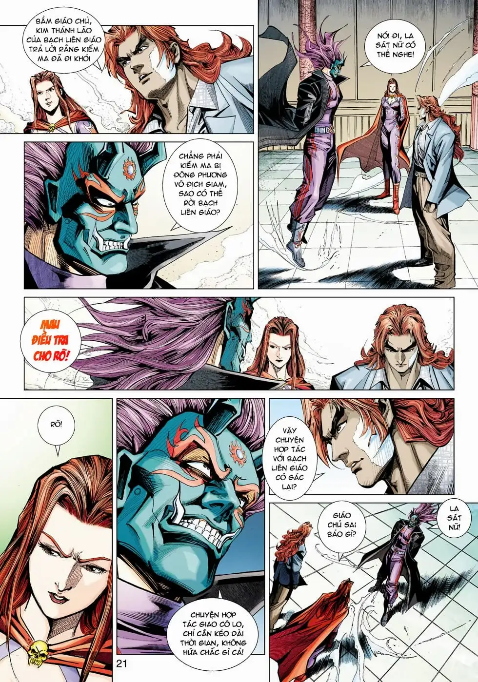 Truyện Tranh Tân Tác Long Hổ Môn trang 4