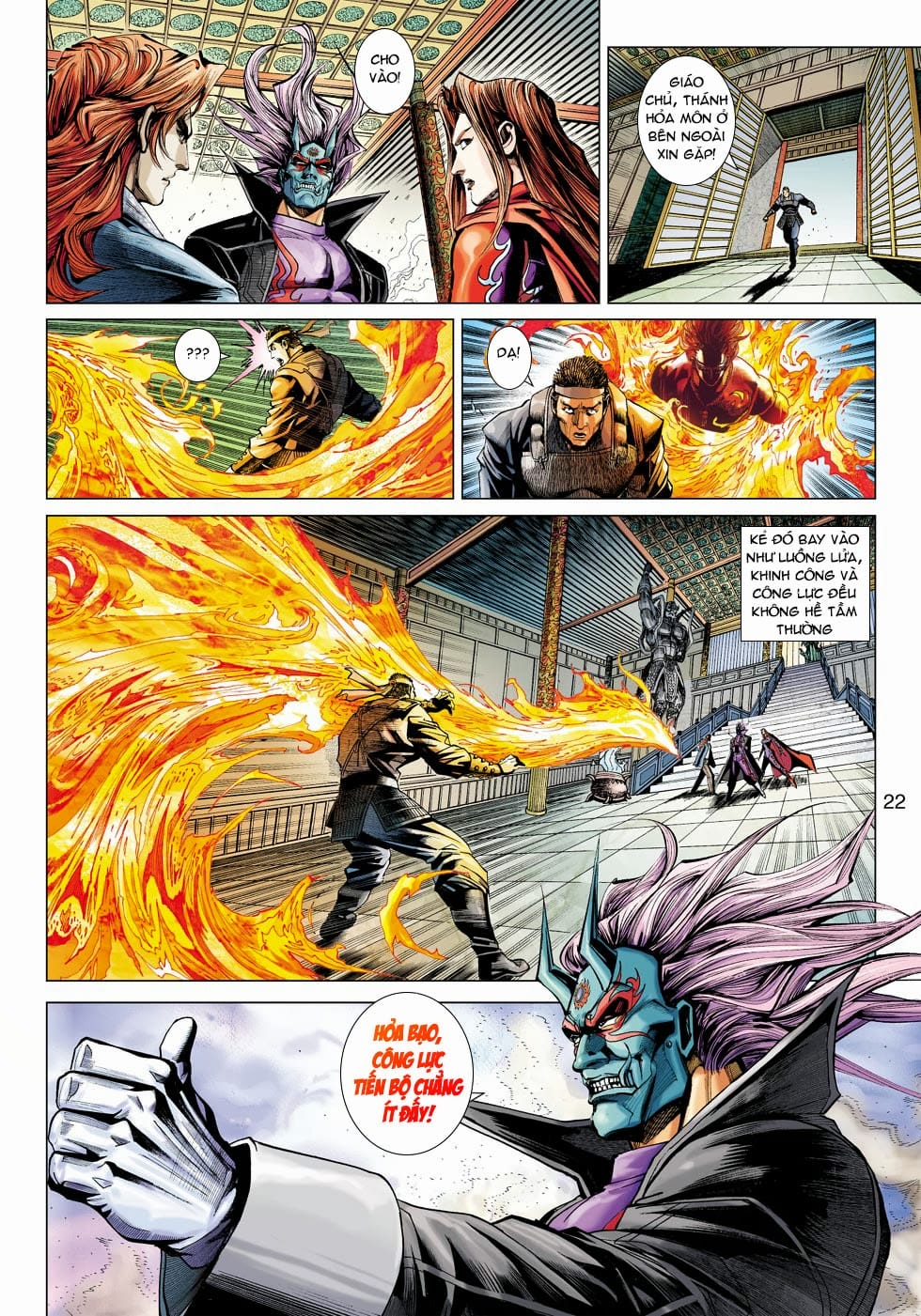 Truyện Tranh Tân Tác Long Hổ Môn trang 4