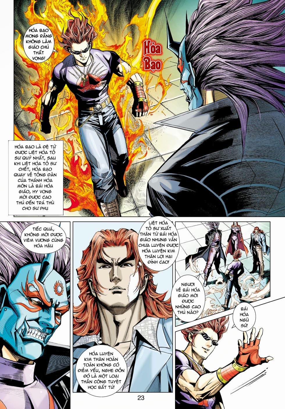 Truyện Tranh Tân Tác Long Hổ Môn trang 4