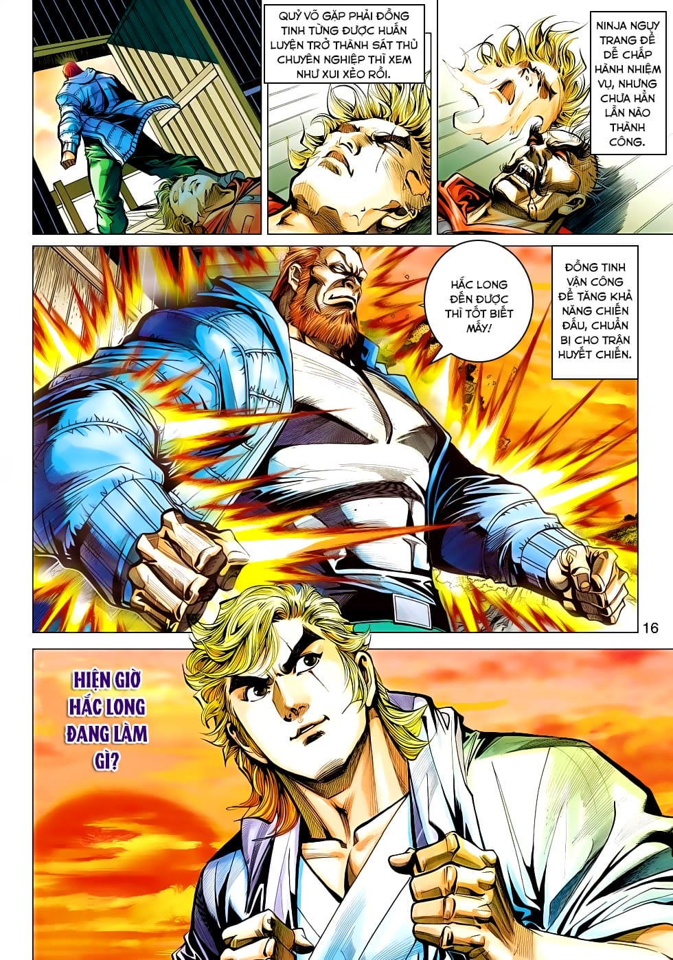 Truyện Tranh Tân Tác Long Hổ Môn trang 4