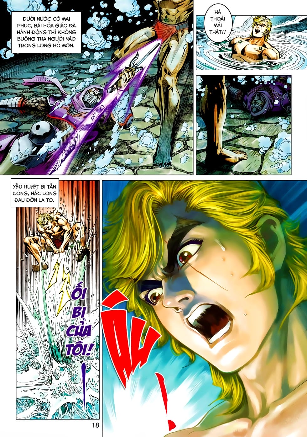 Truyện Tranh Tân Tác Long Hổ Môn trang 4