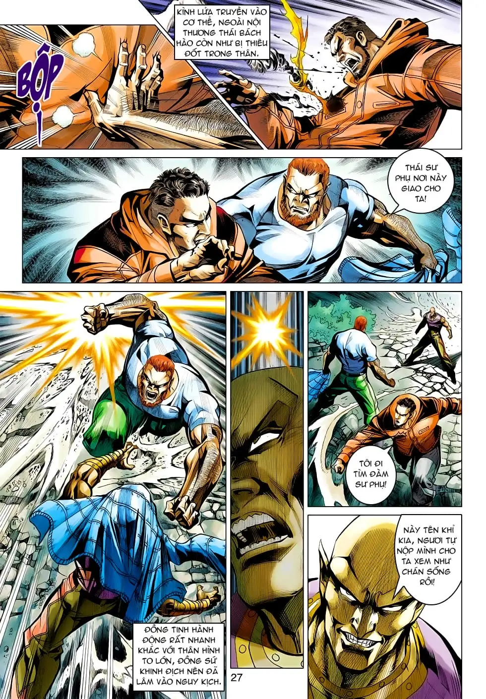 Truyện Tranh Tân Tác Long Hổ Môn trang 4