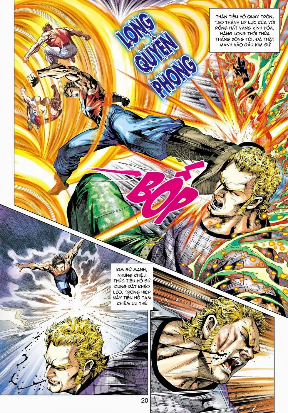 Truyện Tranh Tân Tác Long Hổ Môn trang 4