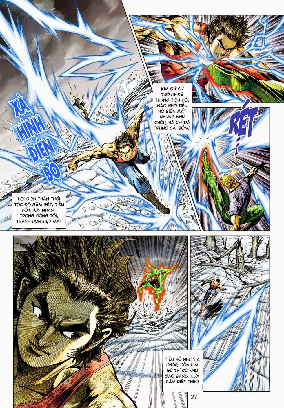 Truyện Tranh Tân Tác Long Hổ Môn trang 4