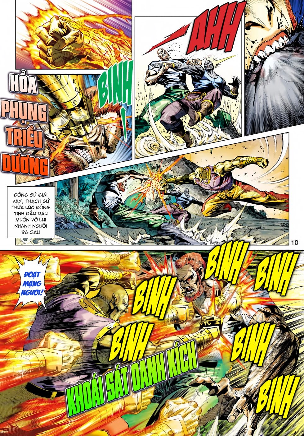 Truyện Tranh Tân Tác Long Hổ Môn trang 4