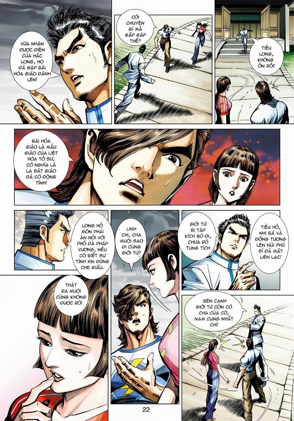 Truyện Tranh Tân Tác Long Hổ Môn trang 4