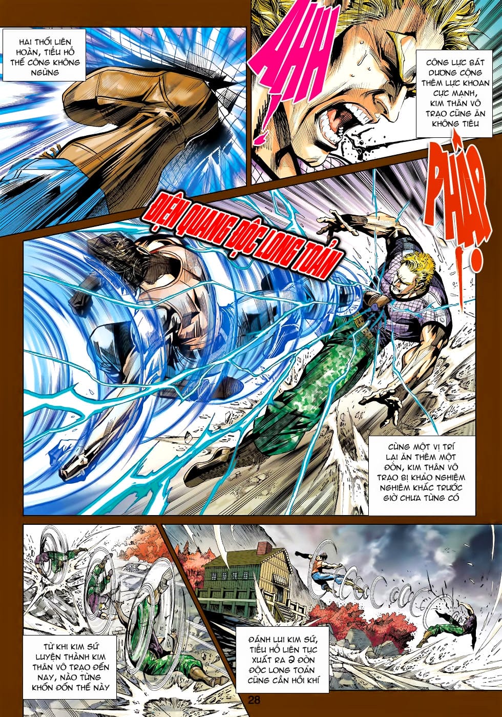 Truyện Tranh Tân Tác Long Hổ Môn trang 4