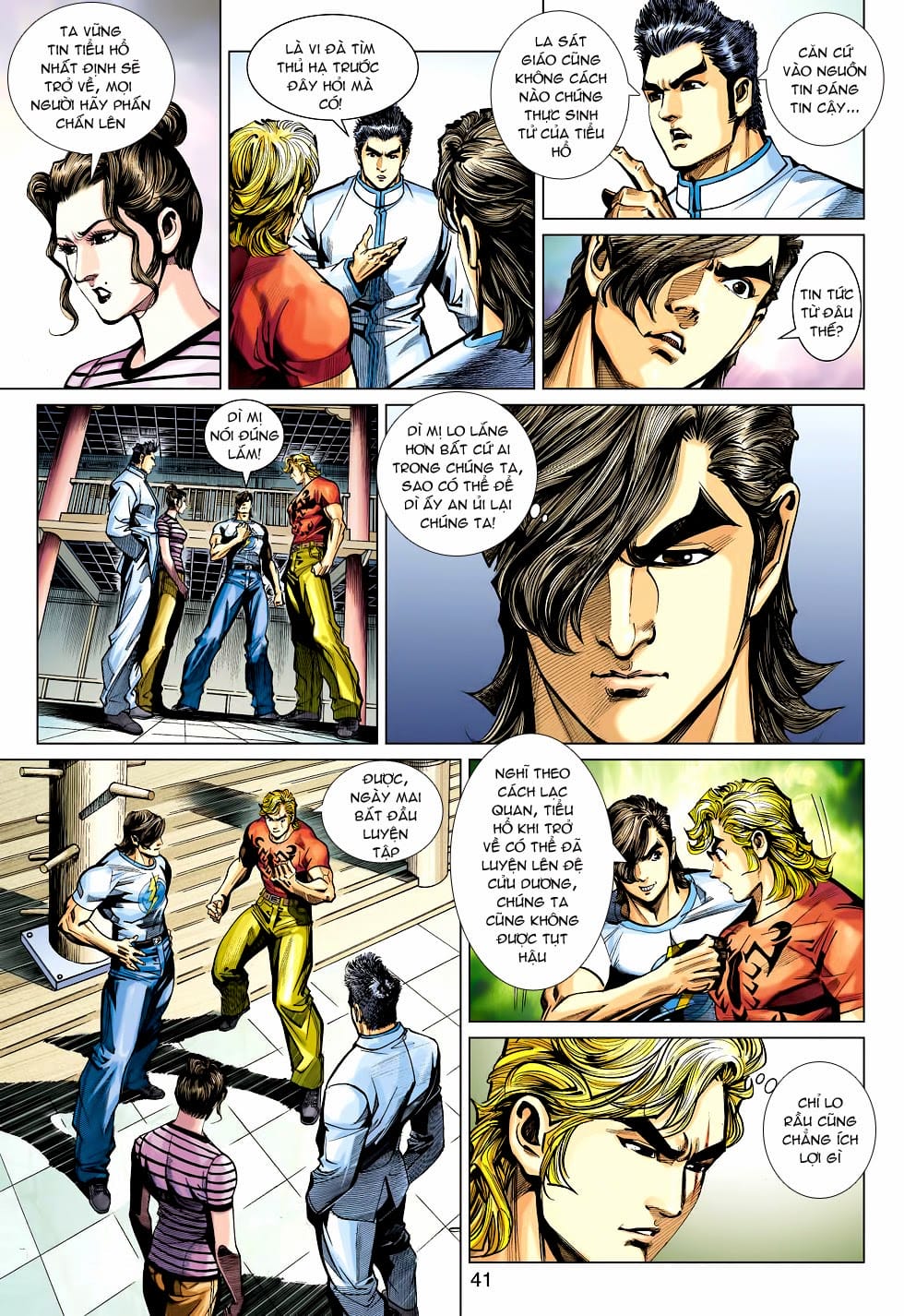 Truyện Tranh Tân Tác Long Hổ Môn trang 4