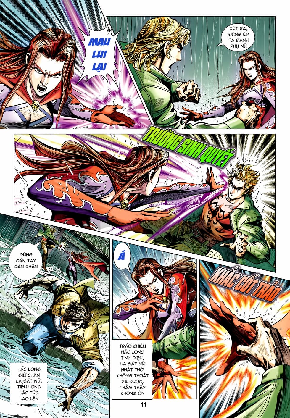 Truyện Tranh Tân Tác Long Hổ Môn trang 4