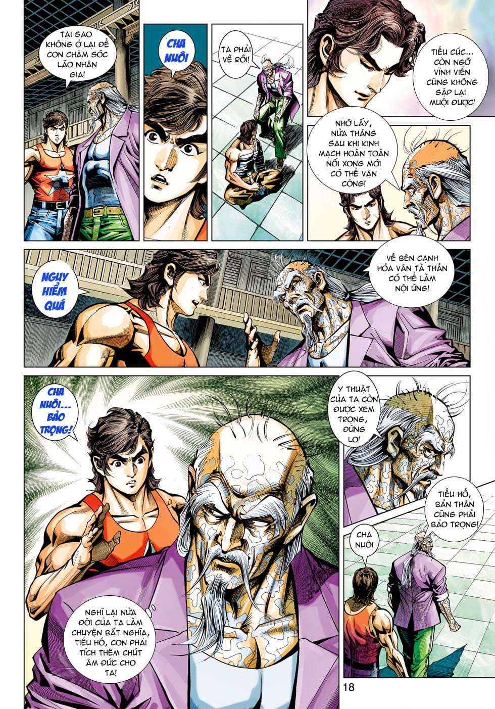 Truyện Tranh Tân Tác Long Hổ Môn trang 4