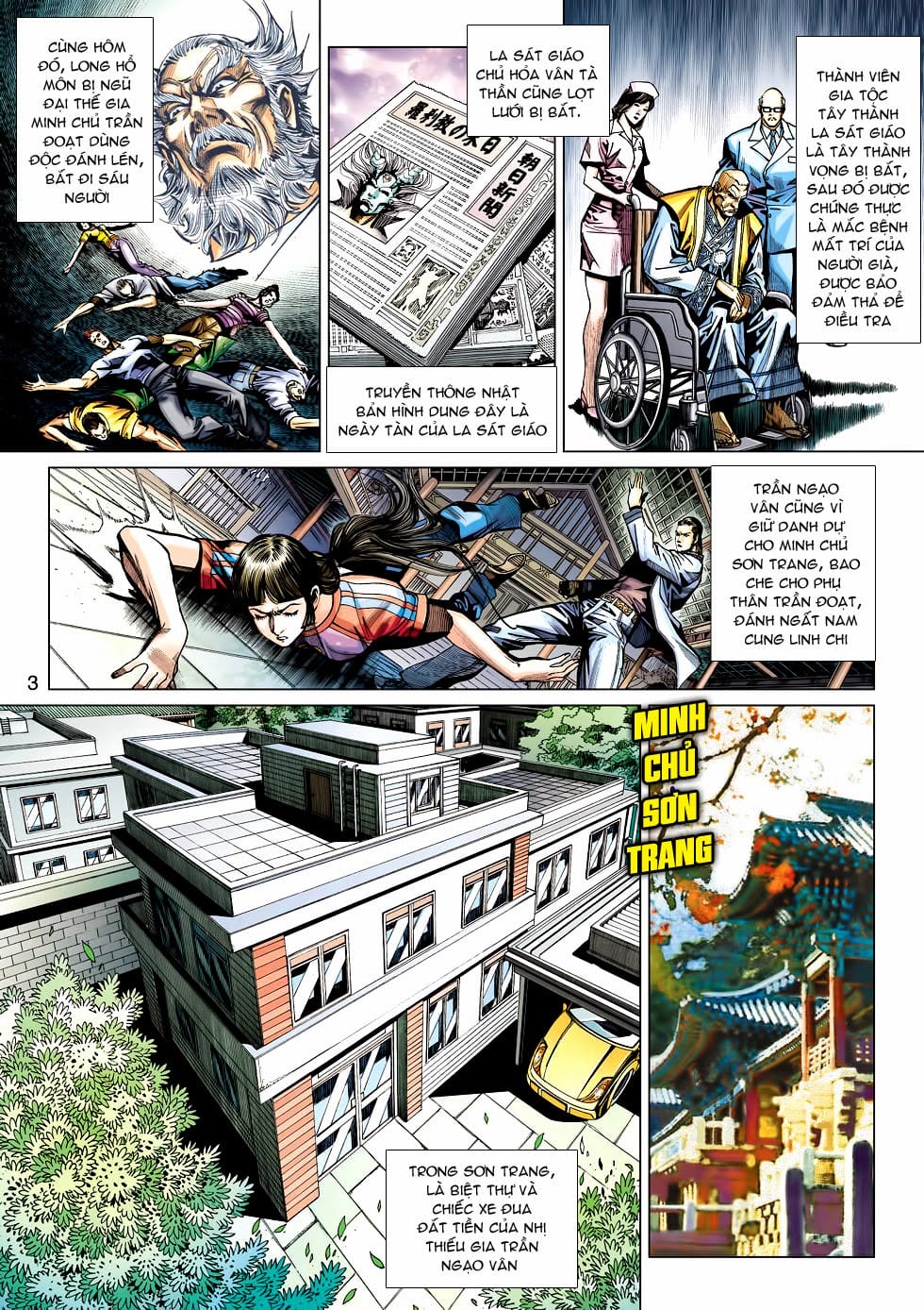 Truyện Tranh Tân Tác Long Hổ Môn trang 4