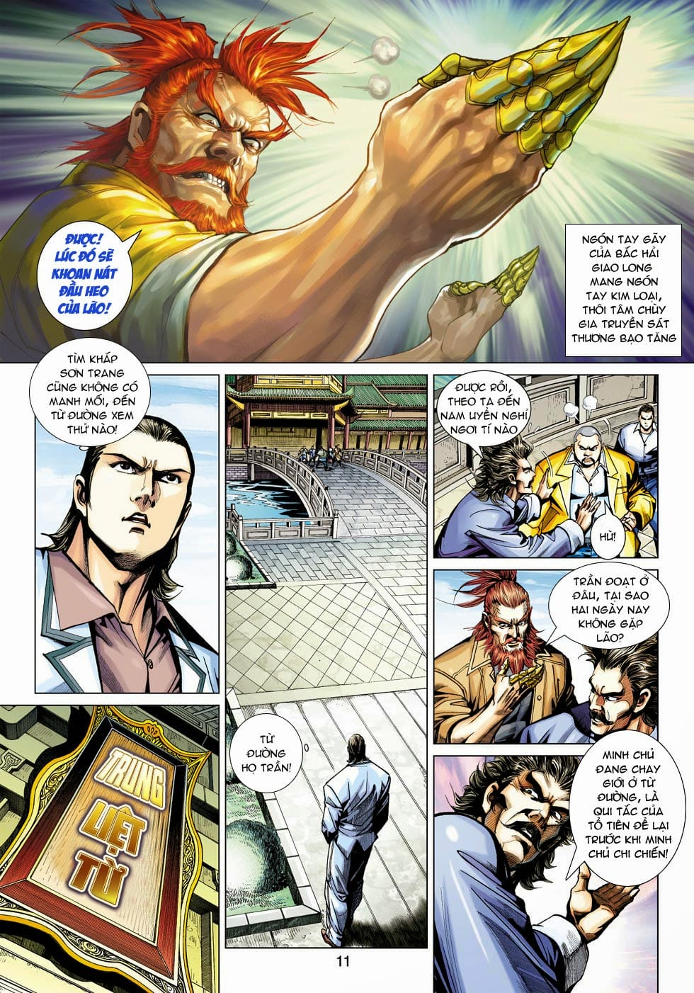 Truyện Tranh Tân Tác Long Hổ Môn trang 4
