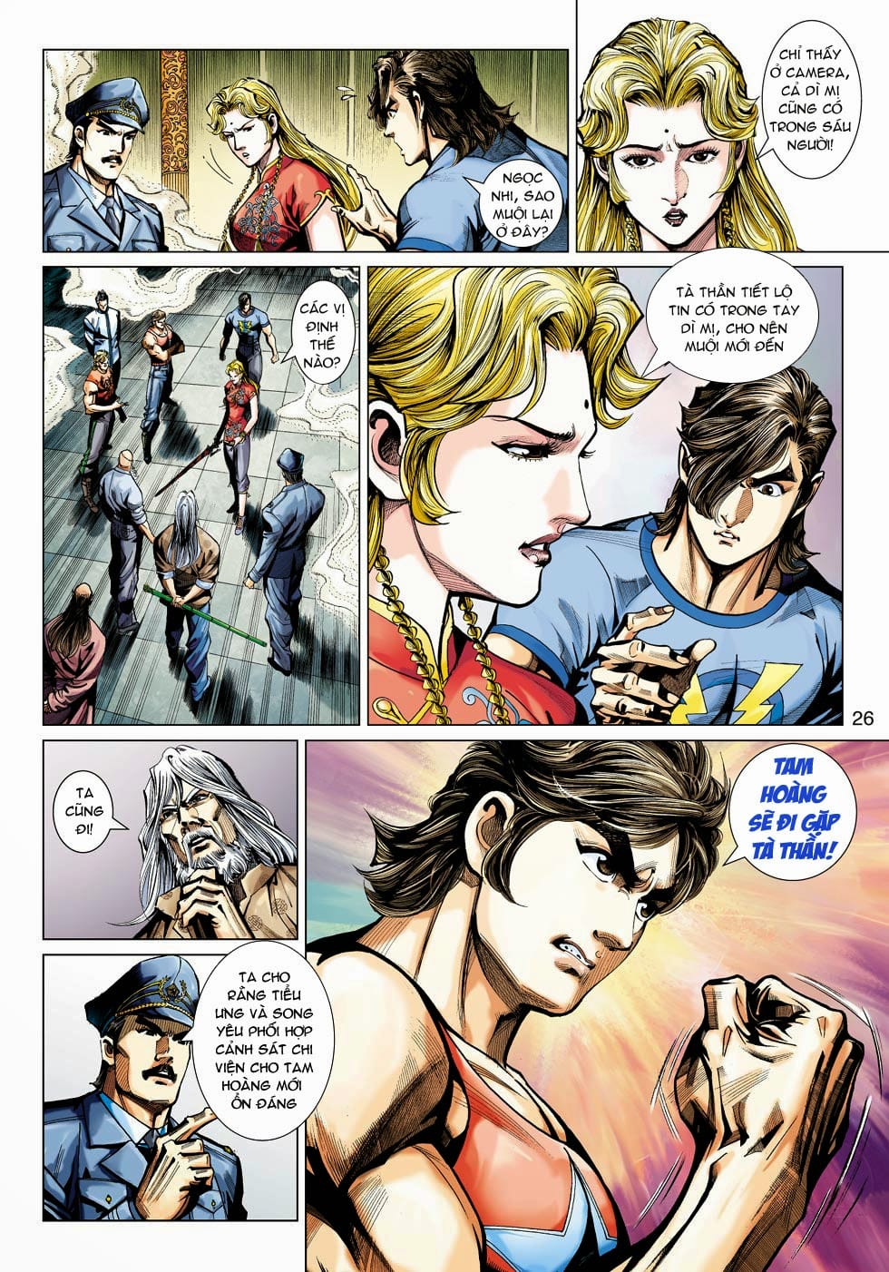 Truyện Tranh Tân Tác Long Hổ Môn trang 4