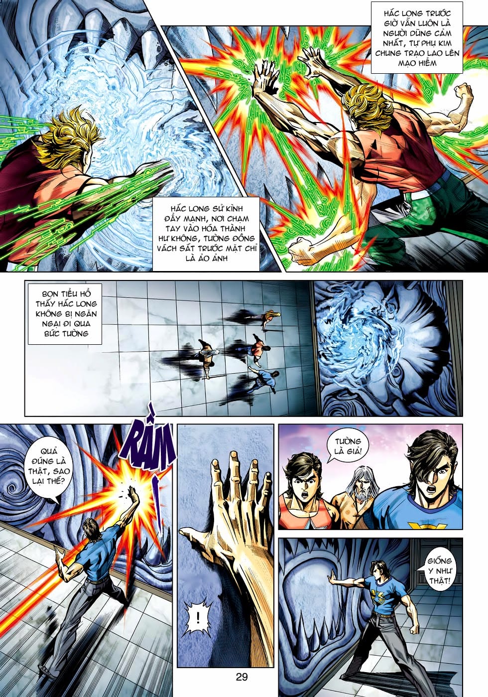 Truyện Tranh Tân Tác Long Hổ Môn trang 4