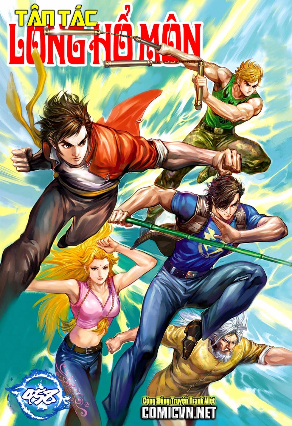 Truyện Tranh Tân Tác Long Hổ Môn trang 4