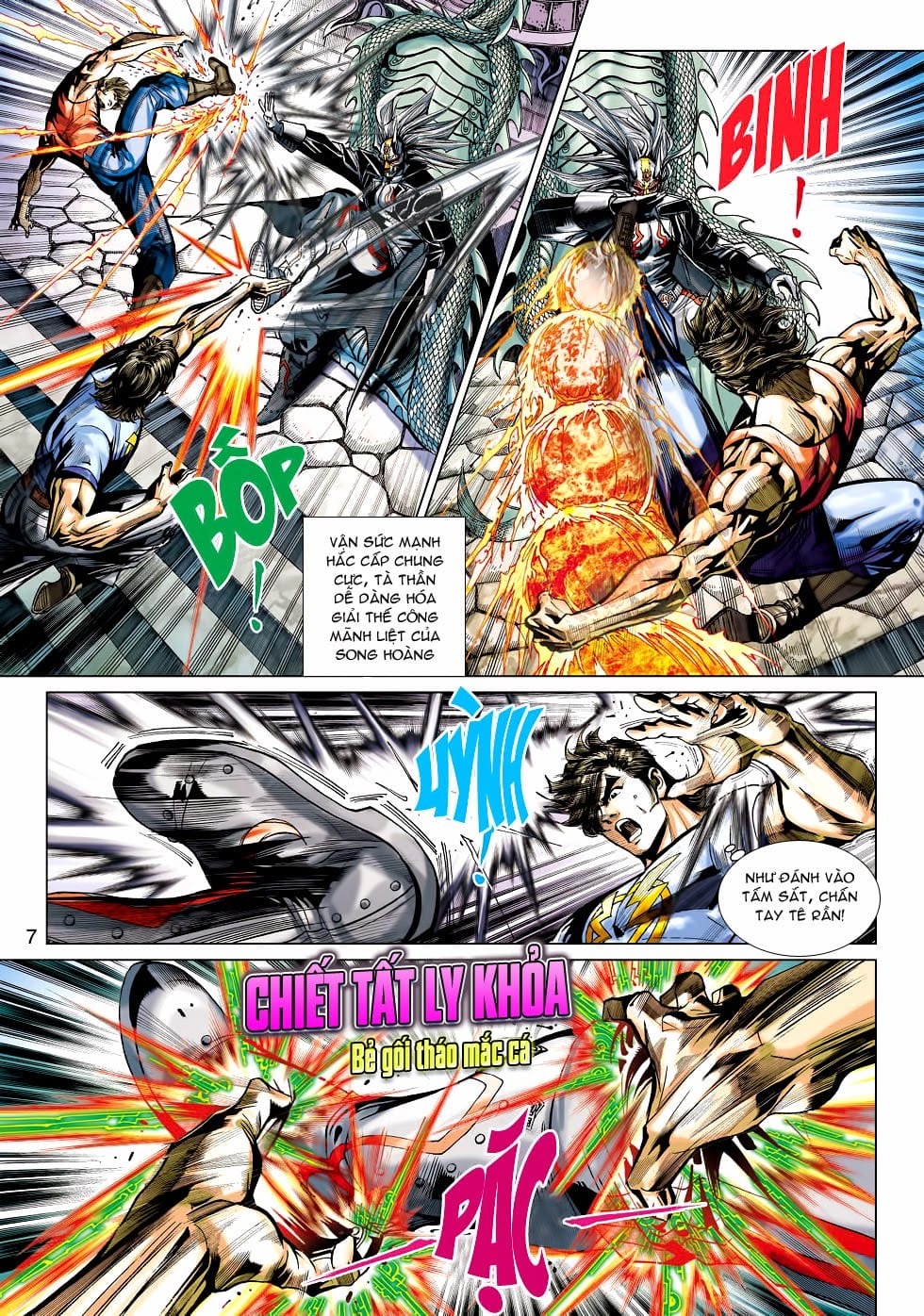 Truyện Tranh Tân Tác Long Hổ Môn trang 4