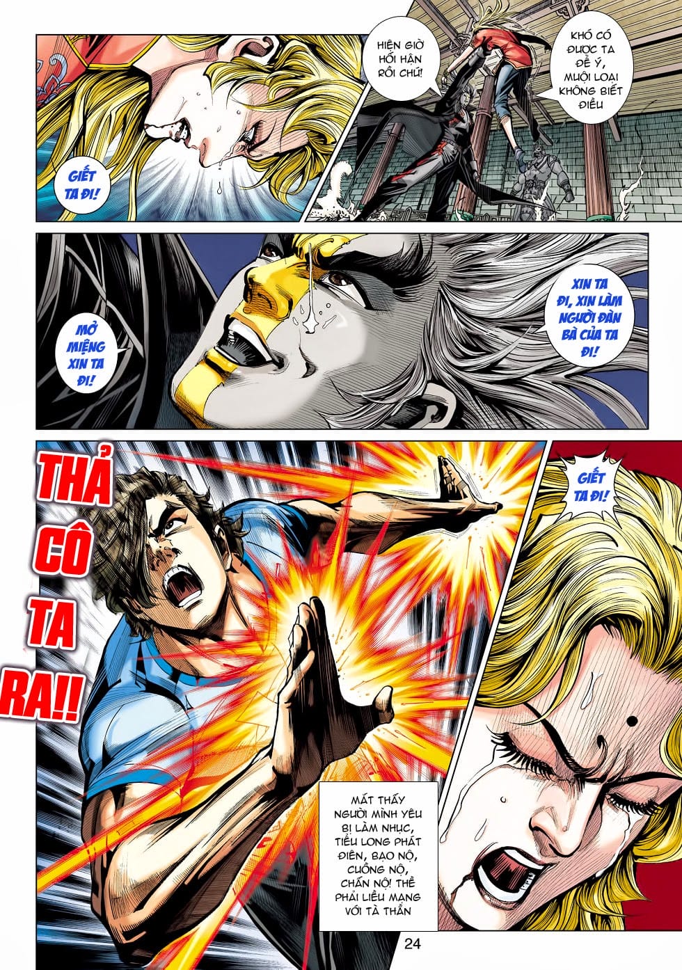 Truyện Tranh Tân Tác Long Hổ Môn trang 4