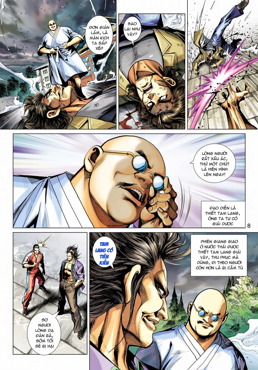 Truyện Tranh Tân Tác Long Hổ Môn trang 4