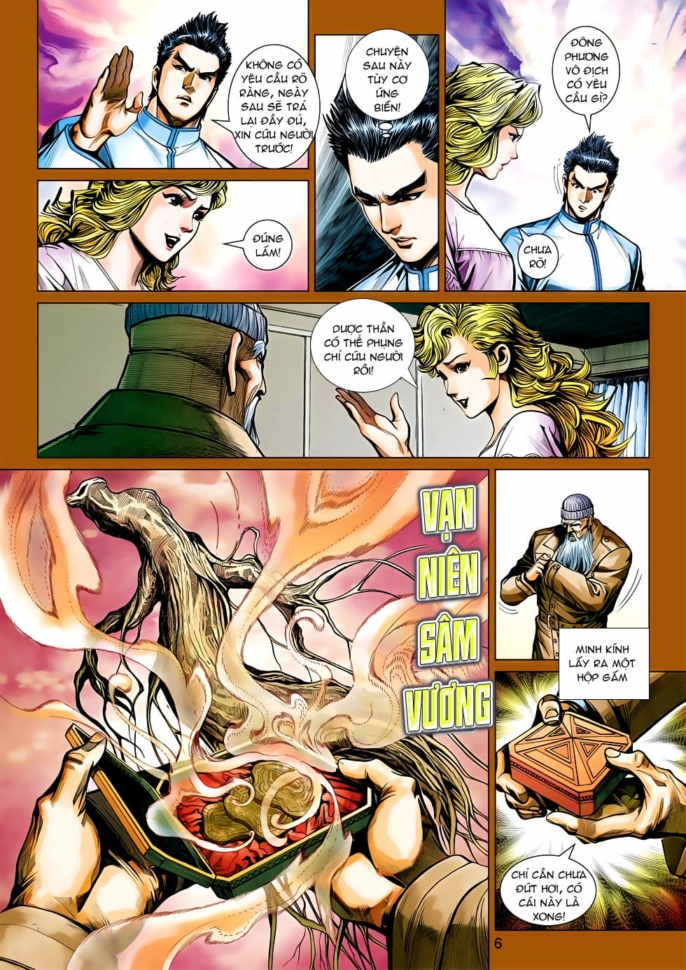 Truyện Tranh Tân Tác Long Hổ Môn trang 4
