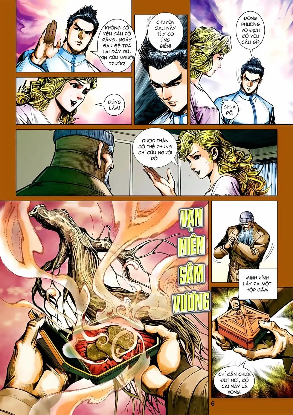 Truyện Tranh Tân Tác Long Hổ Môn trang 4