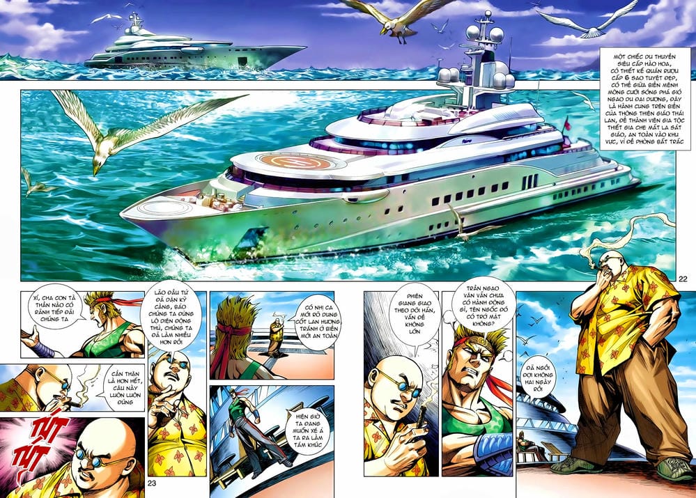 Truyện Tranh Tân Tác Long Hổ Môn trang 4