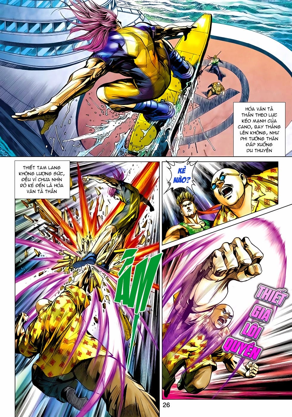 Truyện Tranh Tân Tác Long Hổ Môn trang 4