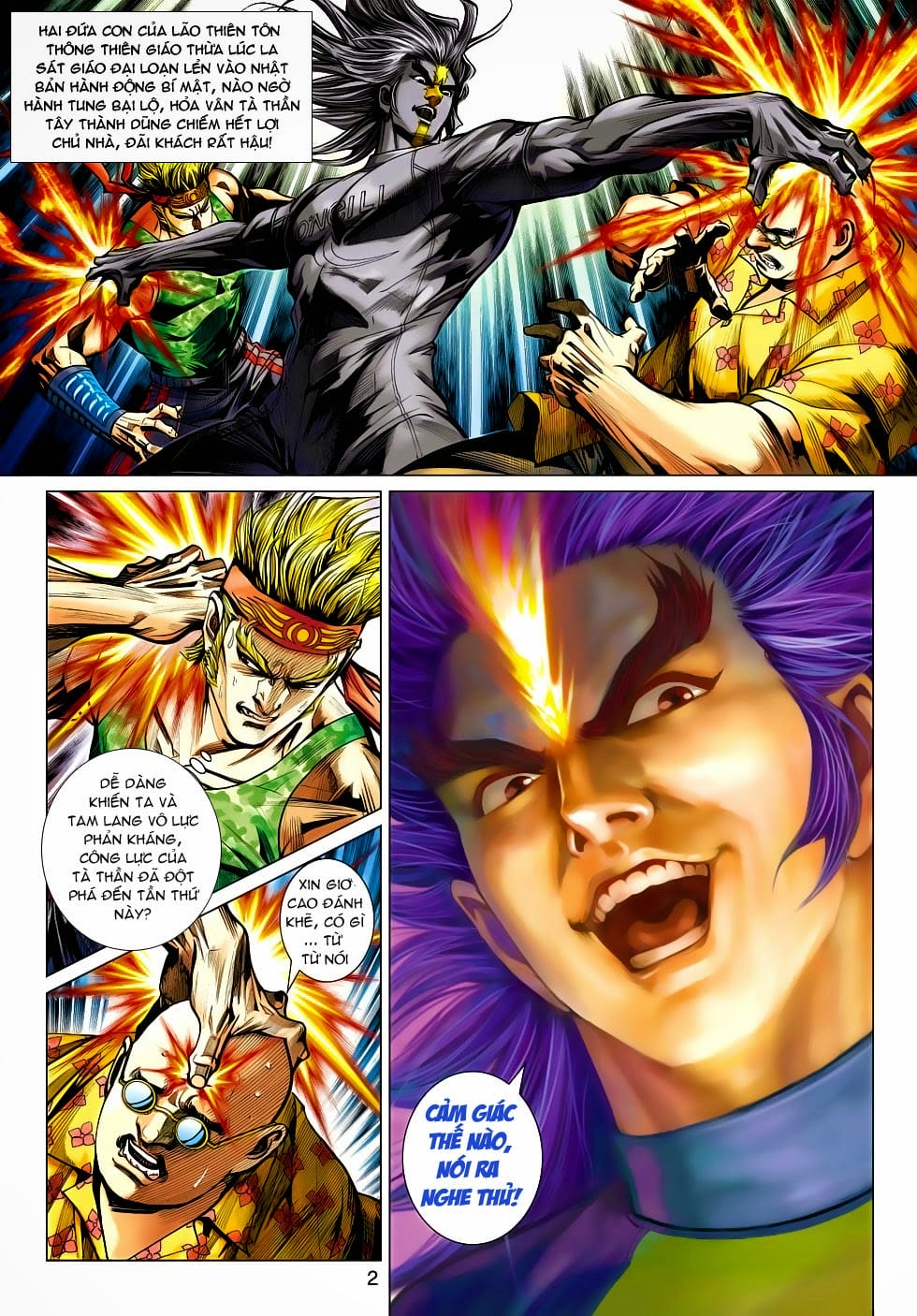 Truyện Tranh Tân Tác Long Hổ Môn trang 4