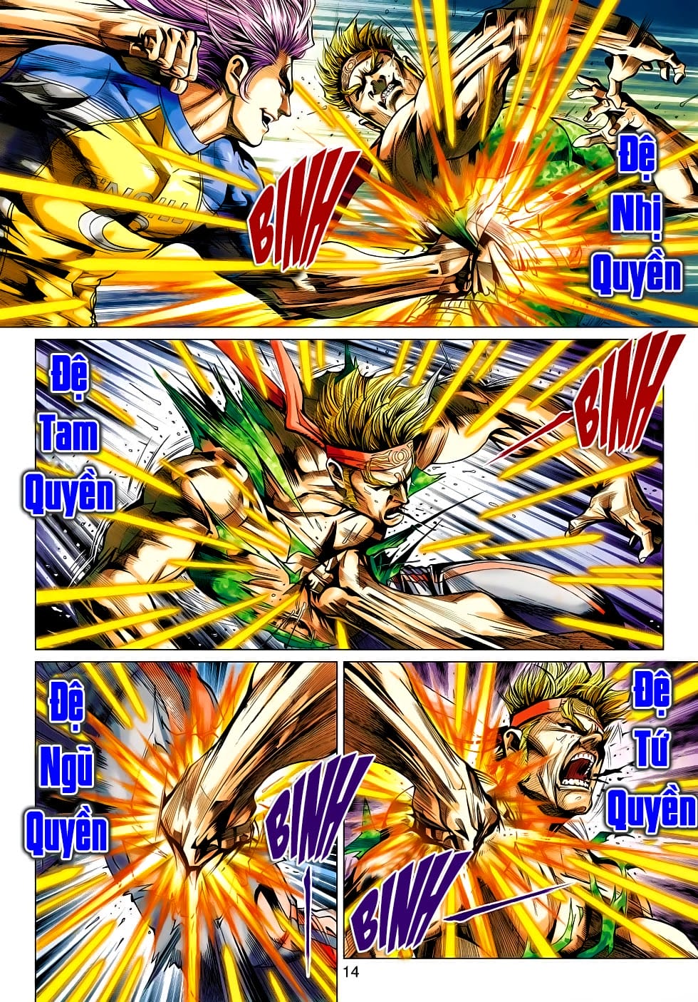 Truyện Tranh Tân Tác Long Hổ Môn trang 4