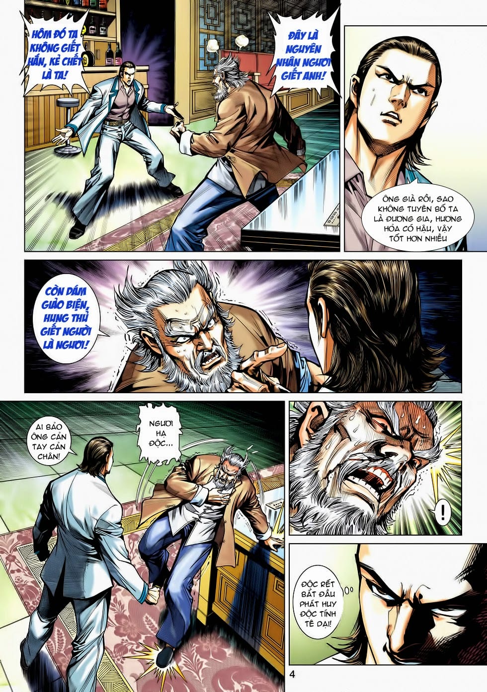 Truyện Tranh Tân Tác Long Hổ Môn trang 4