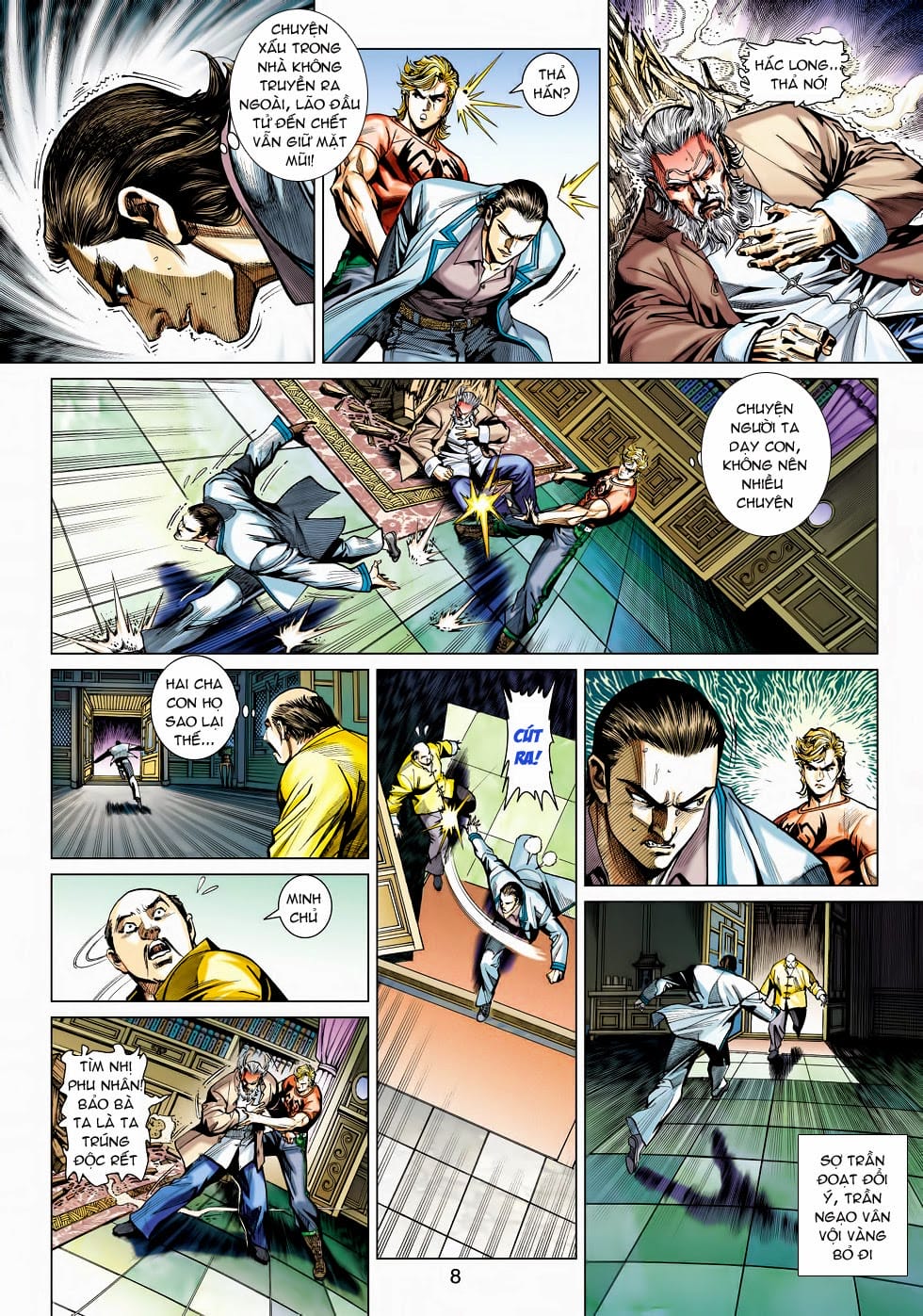 Truyện Tranh Tân Tác Long Hổ Môn trang 4