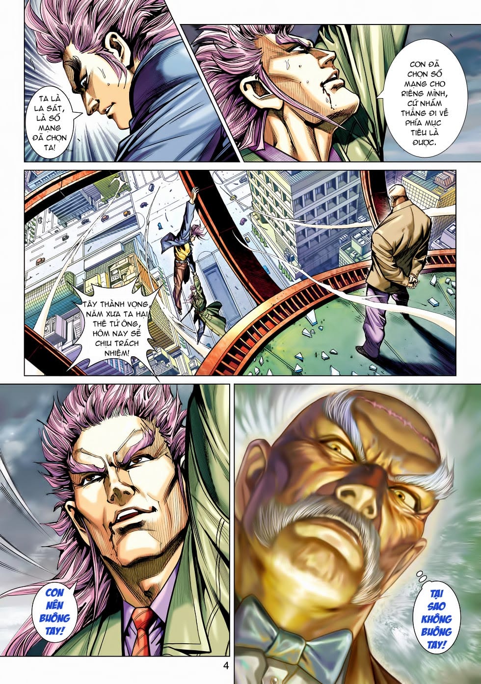 Truyện Tranh Tân Tác Long Hổ Môn trang 4