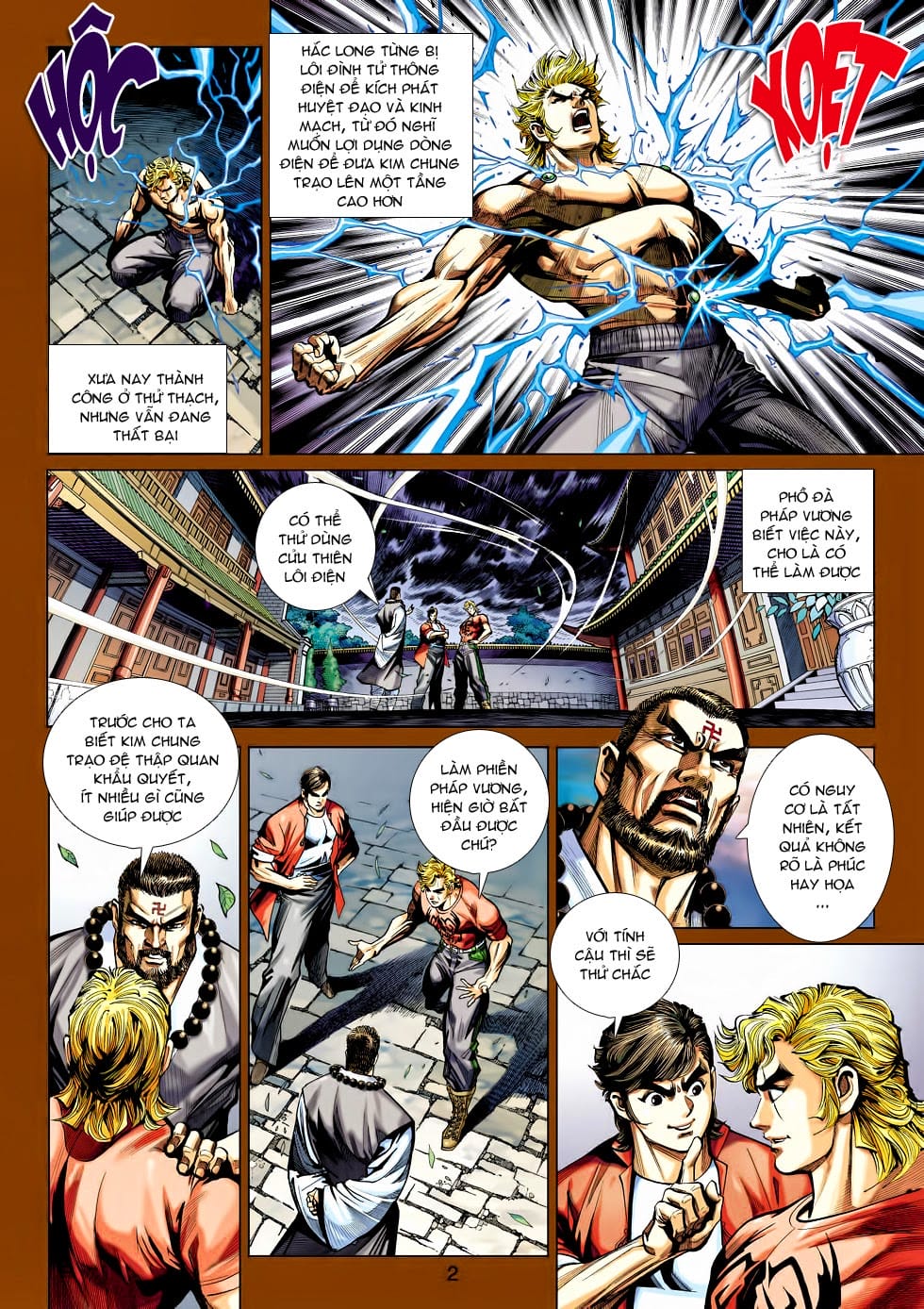 Truyện Tranh Tân Tác Long Hổ Môn trang 4