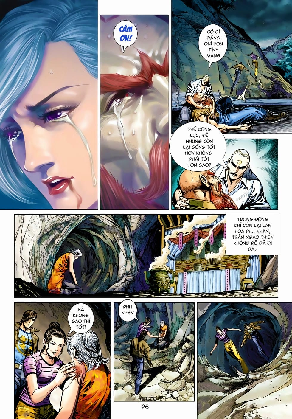 Truyện Tranh Tân Tác Long Hổ Môn trang 4