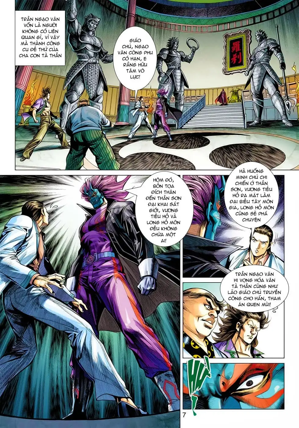 Truyện Tranh Tân Tác Long Hổ Môn trang 4