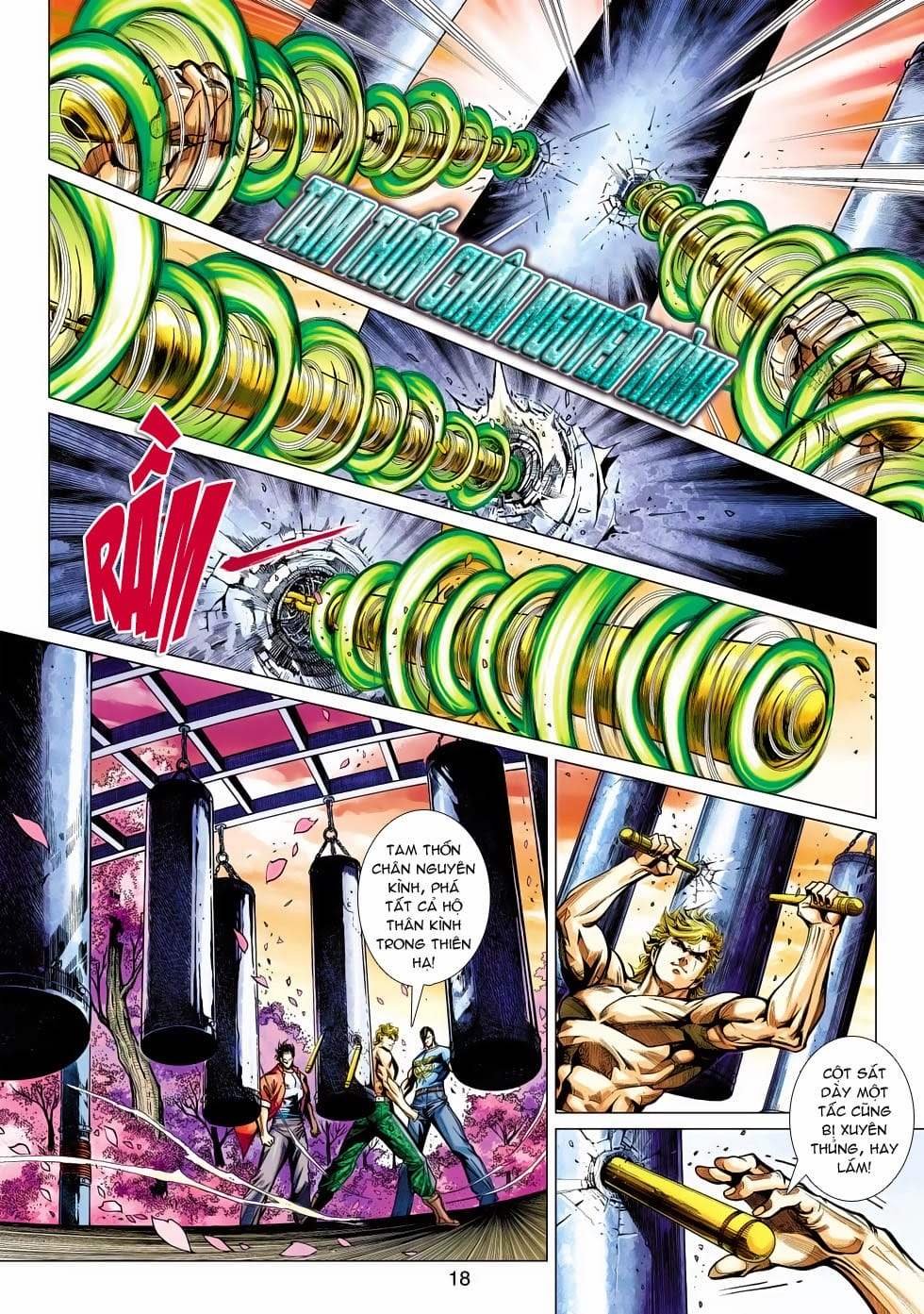 Truyện Tranh Tân Tác Long Hổ Môn trang 4