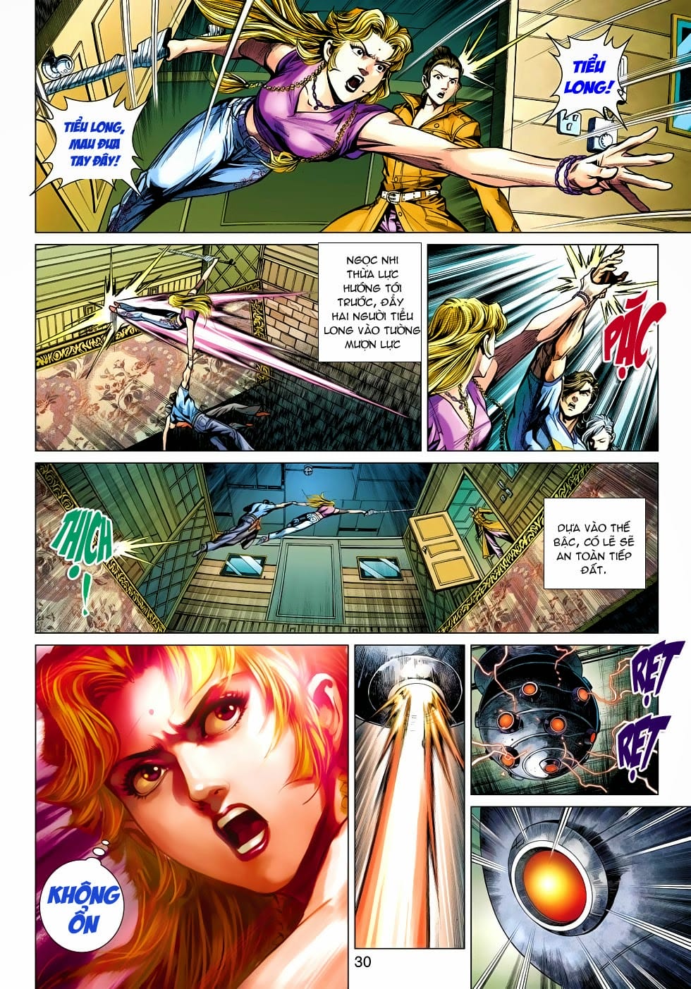 Truyện Tranh Tân Tác Long Hổ Môn trang 4