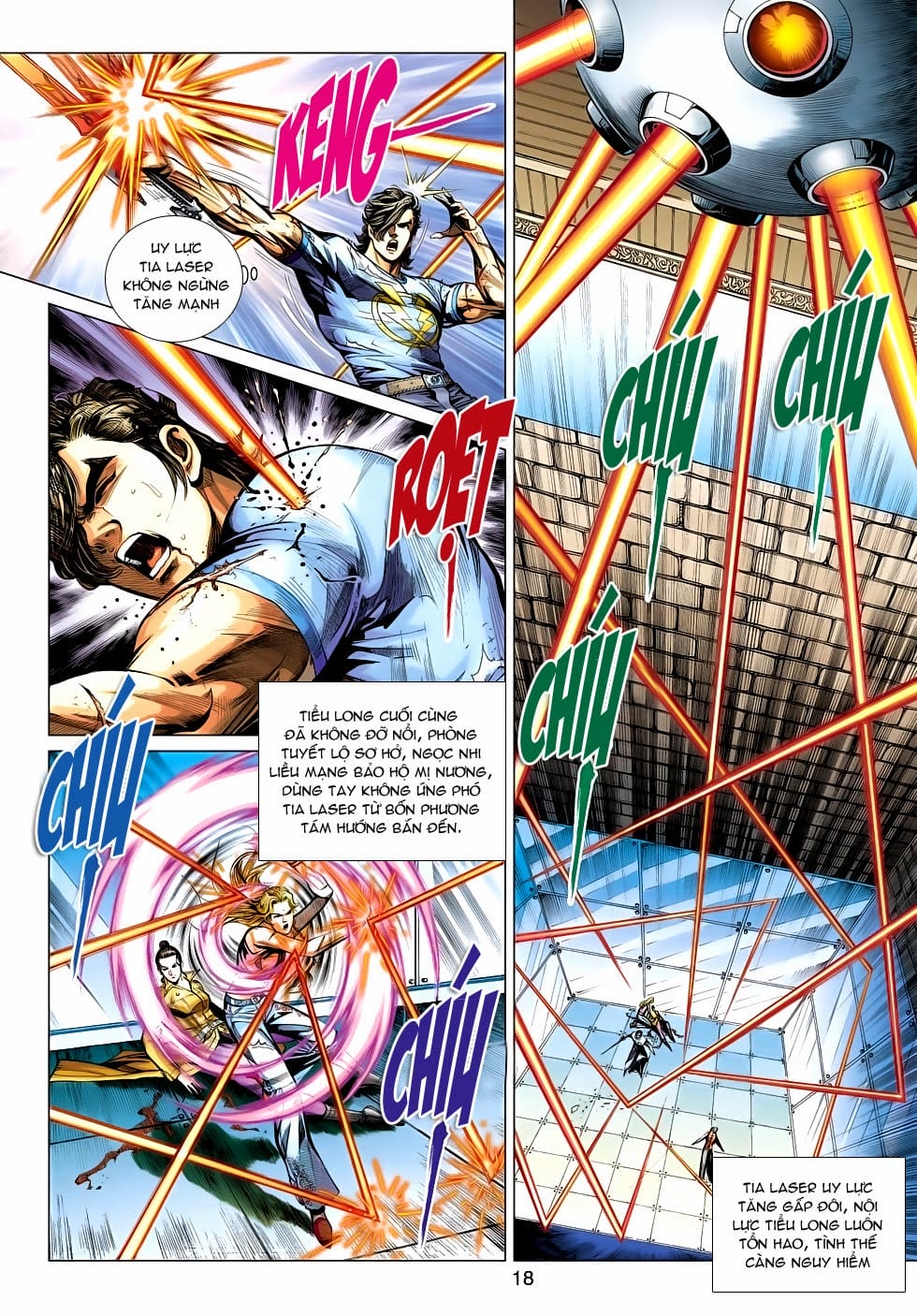 Truyện Tranh Tân Tác Long Hổ Môn trang 4