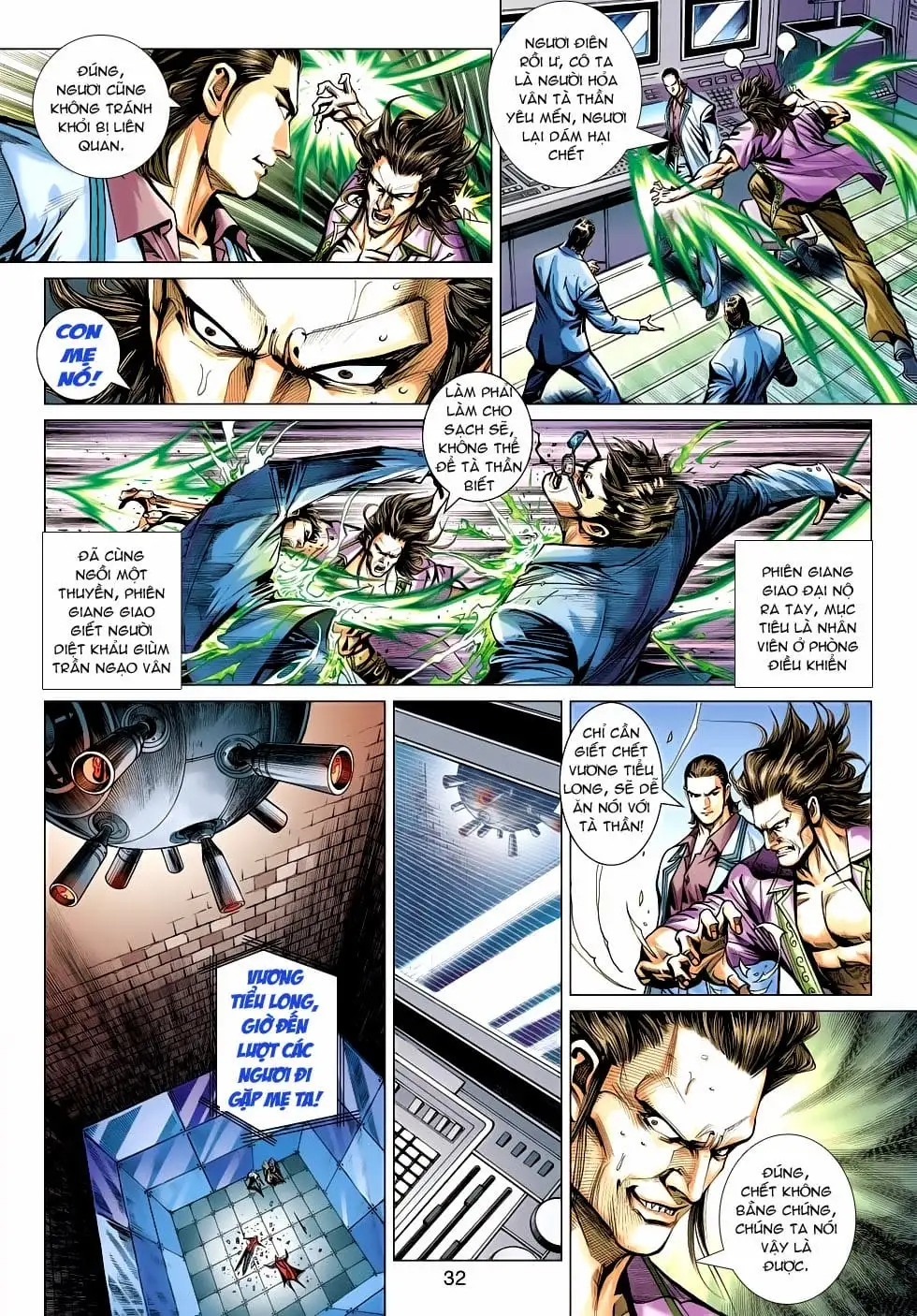 Truyện Tranh Tân Tác Long Hổ Môn trang 4