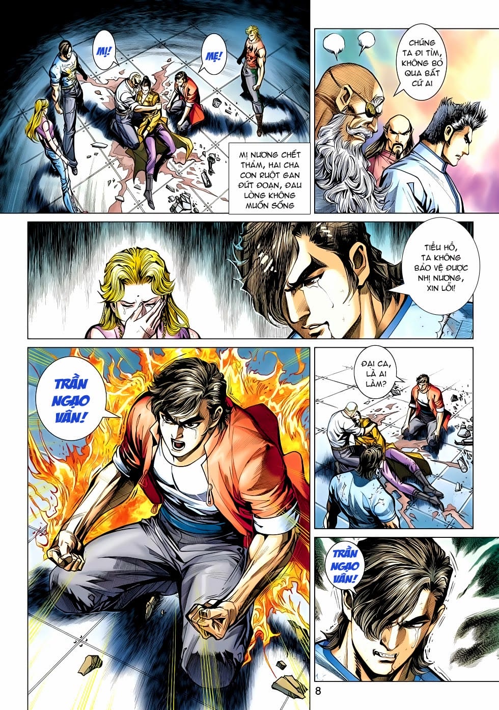 Truyện Tranh Tân Tác Long Hổ Môn trang 4