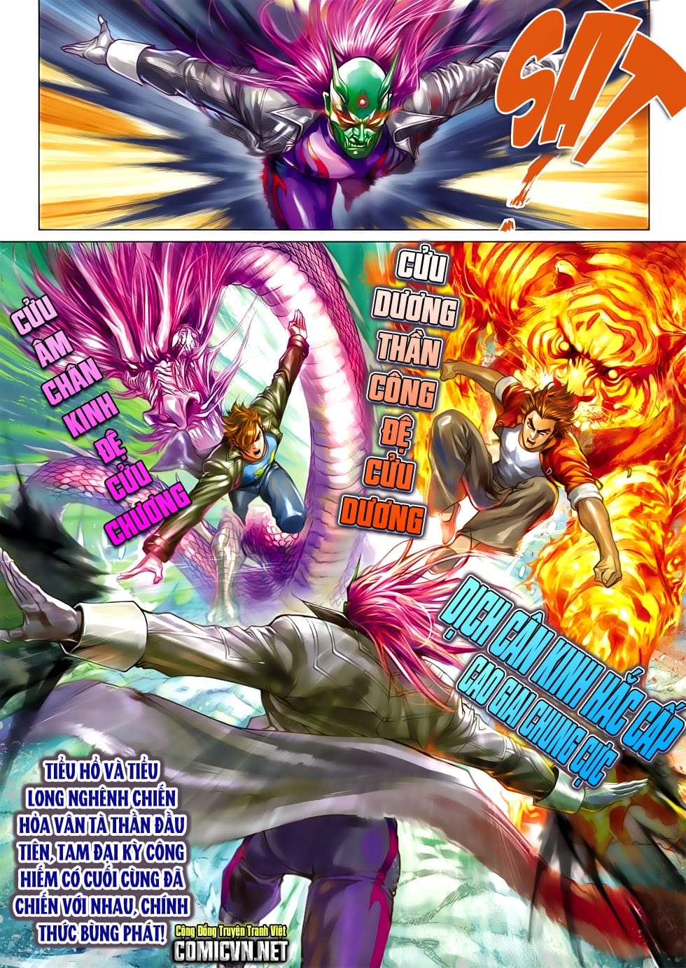 Truyện Tranh Tân Tác Long Hổ Môn trang 4