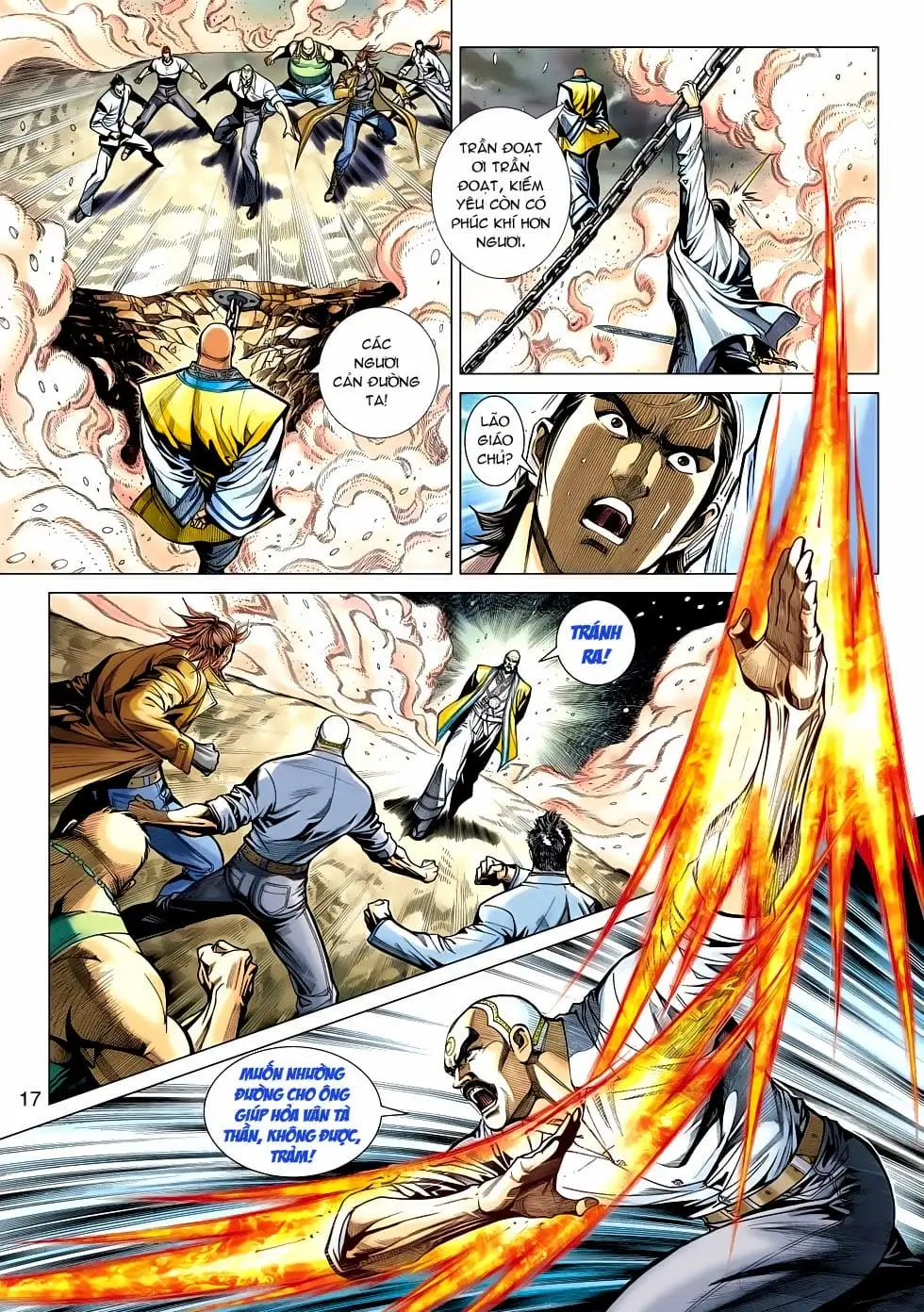 Truyện Tranh Tân Tác Long Hổ Môn trang 4